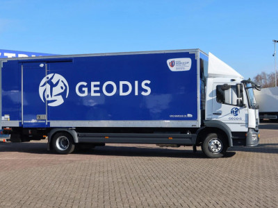 Mercedes-Benz Atego 1218 Bakwagen + Laadklep DHollandia 1500kg foto 14