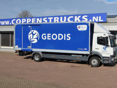 Mercedes-Benz Atego 1218 Bakwagen + Laadklep DHollandia 1500kg foto 15