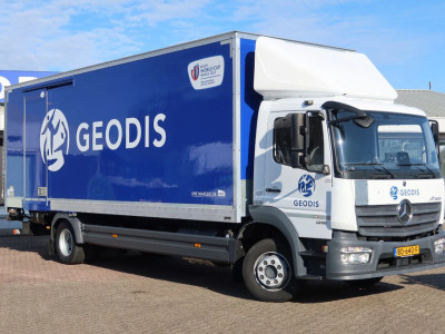 Mercedes-Benz Atego 1218 Bakwagen + Laadklep DHollandia 1500kg foto 2