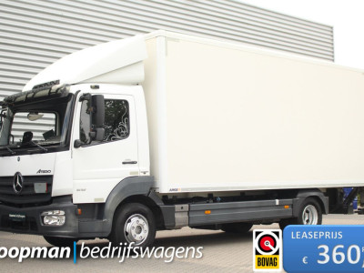 Mercedes-Benz Atego 818 Euro6 Bakwagen 180pk | Automaat | Luchtvering | Gev. Stoel | Lage Km | Lease 360,- p/m