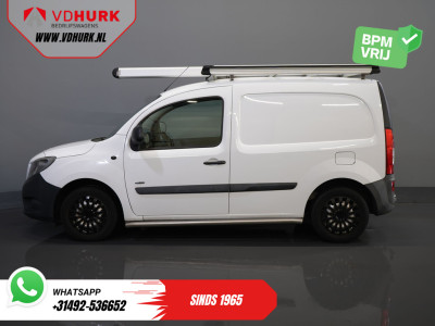 Mercedes-Benz Citan 112 BENZINE MARGE Imperiaal/ Inrichting/ Sidebars/ Airco/ Trekhaak/ PDC foto 10