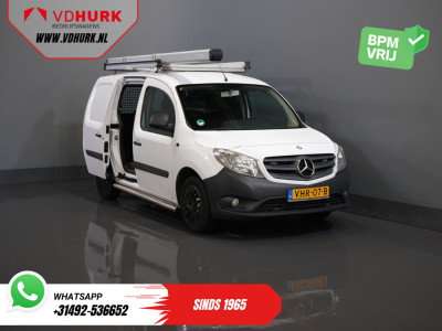 Mercedes-Benz Citan 112 BENZINE MARGE Imperiaal/ Inrichting/ Sidebars/ Airco/ Trekhaak/ PDC foto 9