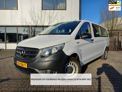 Mercedes-Benz EVito Tourer PRO L3 35Kwh AIRCO/9PERSONEN/ZERO EMISSIEZONE/MEERDERE OP VOORRAAD !!!OPSTELLING 2-2-2-3