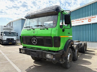 Mercedes-Benz SK 3335K 8x4 FULL STEEL CHASSIS (ZF16 MANUAL GEARBOX / RETARDER / FULL STEEL SUSPENSION / REDUCTION AXLES)