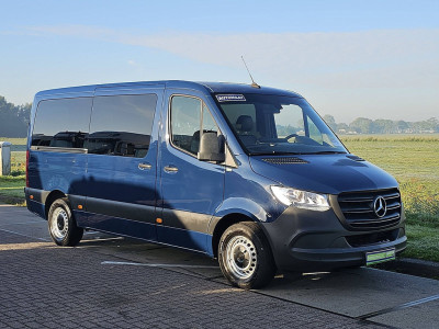 Mercedes-Benz SPRINTER 314 L2H1 Tourer Personenbus Kombi 9 Persoons Airco Automaat Apple Carplay Camera Navi Leer PDC Cruise Control Euro6 ! foto 5