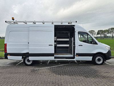Mercedes-Benz SPRINTER 316 L3H2 Maxi 3.5t-Trekhaak Navi Mbux Camera Airco WP-Inrichting 3 Zits Euro6 163 pk! foto 14