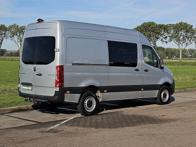 Mercedes-Benz SPRINTER 319 L2H2 RWD 3.5t-Trekhaak Automaat 3 Zits Mbux Navi Camera Airco Apple Carplay Parkeersensoren Euro6 190 PK! foto 3