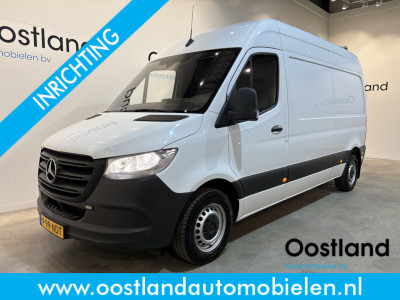 Mercedes-Benz Sprinter 2.2 CDI 140 PK L2H2 Servicebus / Sortimo Bedrijfswageninrichting / Airco / Cruise / 220v / 76.000 KM !!