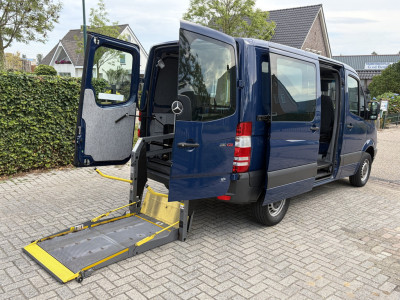 Mercedes-Benz Sprinter 210 2.2 CDI E5 L1H1 Rolstoelbus zelfrijder Spacedrive ministuur B&S ombouw foto 2