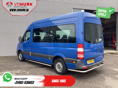 Mercedes-Benz Sprinter 213 2.2 CDI Aut. L2H2 9 Persoons EXPORT Incl. BTW&BPM EUR13.915,- Airco/ PDC V+A/ Side & Rearbar foto 2