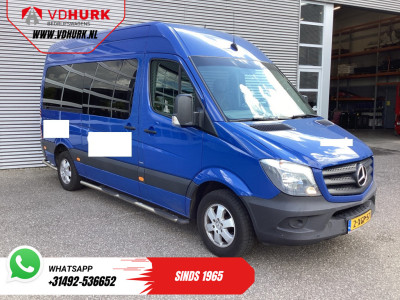 Mercedes-Benz Sprinter 213 2.2 CDI Aut. L2H2 EUR13.915,- Incl. BTW (BPM VRIJ) EXPORT Combi/ 9 Persoons/ Kombi/ 9P/ LMV/ Airco/ PDC