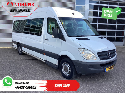 Mercedes-Benz Sprinter 313 2.2 CDI Aut. L3H2 EUR10.890,- incl BTW (BPM VRIJ) EXPORT Combi/ 9 persoons/ Kombi/ 9P/ Rearbar/ Sidebars/ Airco/ Rolstoellift
