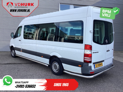 Mercedes-Benz Sprinter 313 2.2 CDI Aut. L3H2 EUR10.890,- incl BTW (BPM VRIJ) EXPORT Combi/ 9 persoons/ Kombi/ 9P/ Rearbar/ Sidebars/ Airco/ Rolstoellift foto 2