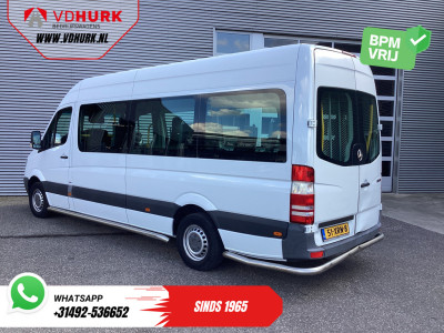 Mercedes-Benz Sprinter 313 2.2 CDI L3H2 EUR10.890,- incl BTW (BPM VRIJ) EXPORT Combi/ 9 Persoons/ Kombi/ 9P/ Rearbar/ Sidebars/ Airco/ Rolstoellift foto 2