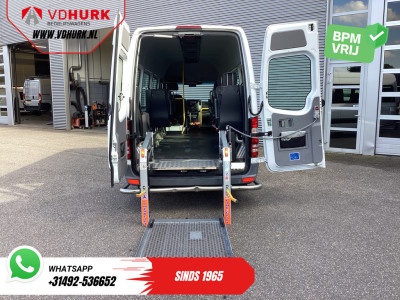Mercedes-Benz Sprinter 313 2.2 CDI L3H2 EUR10.890,- incl BTW (BPM VRIJ) EXPORT Combi/ 9 Persoons/ Kombi/ 9P/ Rearbar/ Sidebars/ Airco/ Rolstoellift foto 5
