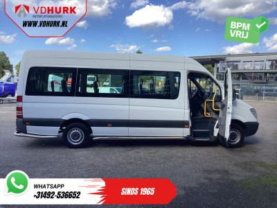 Mercedes-Benz Sprinter 313 2.2 CDI L3H2 EUR10.890,- incl BTW (BPM VRIJ) EXPORT Combi/ 9 Persoons/ Kombi/ 9P/ Rearbar/ Sidebars/ Airco/ Rolstoellift foto 6