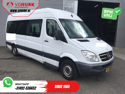 Mercedes-Benz Sprinter 313 2.2 CDI L3H2 EUR10.890,- incl BTW (BPM VRIJ) EXPORT ONLY Combi/ 9 persoons/ Kombi/ 9P/ Rearbar/ Sidebar/ Airco/ Rolstoellift