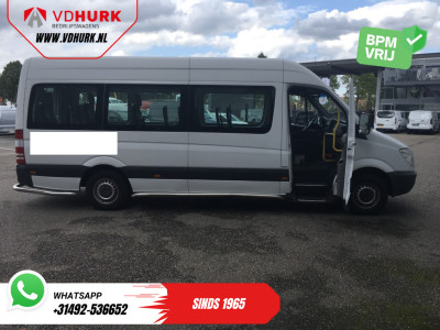 Mercedes-Benz Sprinter 313 2.2 CDI L3H2 EUR10.890,- incl BTW (BPM VRIJ) EXPORT ONLY Combi/ 9 persoons/ Kombi/ 9P/ Rearbar/ Sidebar/ Airco/ Rolstoellift foto 6