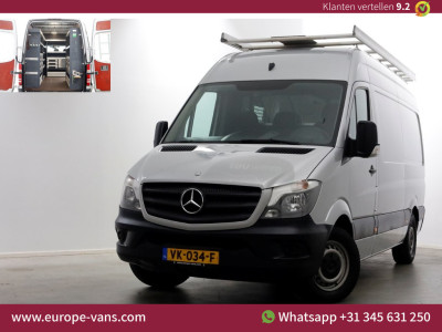 Mercedes-Benz Sprinter 313 CDI 130pk L2H2 7G Automaat Camera/Inrichting/Trekhaak 2800kg 09-2014