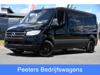 Mercedes-Benz Sprinter 314 2.2 CDI L2H1 Black Edition Camera, Cruise, Carplay, Multimedia, Airco, Trekhaak, 143pk, Automaat, Uniek!