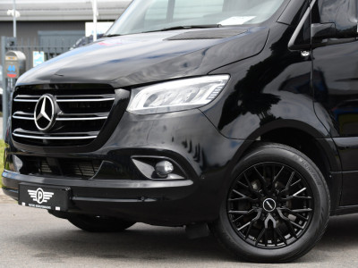 Mercedes-Benz Sprinter 314 2.2 CDI L2H2 Black Edition Full Options! Adaptieve Cruise, Camera, LED, Memory, Standkachel, Stoelverwarming, Trekhaak, Voorruit verwarming, Carplay, 10,5 Mbux, Uniek! 7