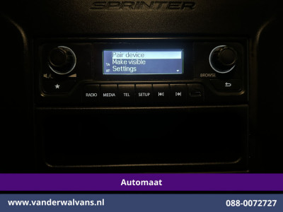 Mercedes-Benz Sprinter 314 CDI 143pk 9G-Tronic Automaat Bakwagen 22m3 KUUB Laadklep Zijdeur Euro6 Airco | LAT om LAT | Leder Bijrijdersbank foto 14