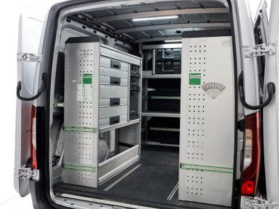 Mercedes-Benz Sprinter 314 CDI 143pk 9G Automaat L1H1 LED/ACC/Camera/Inrichting 05-2021 foto 12