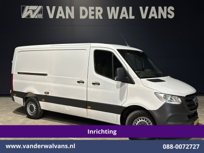 Mercedes-Benz Sprinter 314 CDI 143pk L2H1 inrichting Euro6 Airco | Camera | Navigatie | Trekhaak 2800kg Cruisecontrol, Bijrijdersbank, leder