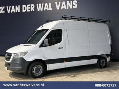 Mercedes-Benz Sprinter 314 CDI 143pk L2H2 Euro6 Airco | Camera | Imperiaal | Trekhaak |  Apple Carplay Cruisecontrol, Android Auto, Stoelverwarming, 270 Graden Achterdeuren, Bijrijdersbank foto 63