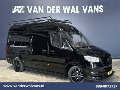 Mercedes-Benz Sprinter 314 CDI 143pk L2H2 Euro6 Airco | Imperiaal | Camera | Apple Carplay | LM Velgen | Cruisecontrol Android Auto, Trekhaak, Sidebars, Bumper Kit, Bijrijdersbank