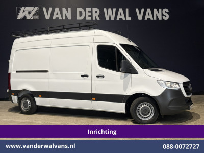Mercedes-Benz Sprinter 314 CDI 143pk L2H2 Euro6 Airco | Camera | Imperiaal | Trekhaak |  Apple Carplay Cruisecontrol, Android Auto, Stoelverwarming, 270 Graden Achterdeuren, Bijrijdersbank