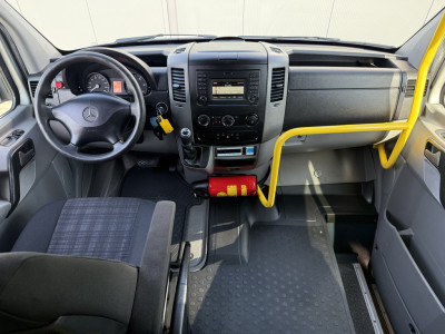 Mercedes-Benz Sprinter 314 CDI AUTOMAAT EURO 6 / FLEXI-TRANS ROLSTOELBUS + LIFT / L2H2 / 9 PERSOONS  / CAMERA / AIRCO / PRIJS INCL BTW EN BPM foto 13