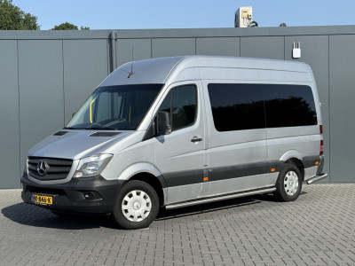 Mercedes-Benz Sprinter 314 CDI AUTOMAAT EURO 6 / FLEXI-TRANS ROLSTOELBUS + LIFT / L2H2 / 9 PERSOONS  / CAMERA / AIRCO / PRIJS INCL BTW EN BPM foto 3