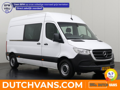 Mercedes-Benz Sprinter 314CDI Automaat L2H2 Dubbele Cabine | Kastinrichting | Multimedia | Camera | Airco | Cruise | Trekhaak