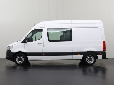 Mercedes-Benz Sprinter 314CDI Automaat L2H2 Dubbele Cabine | Kastinrichting | Multimedia | Camera | Airco | Cruise | Trekhaak foto 12