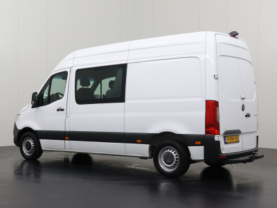 Mercedes-Benz Sprinter 314CDI Automaat L2H2 Dubbele Cabine | Kastinrichting | Multimedia | Camera | Airco | Cruise | Trekhaak foto 6