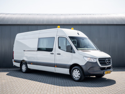 Mercedes-Benz Sprinter 314 CDI L3H2 | DC | Dubbele Cabine | Mixto | Automaat | 1e Eigenaar | Mbux | Cruise | Climatronic 4