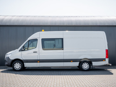 Mercedes-Benz Sprinter 314 CDI L3H2 | DC | Dubbele Cabine | Mixto | Automaat | 1e Eigenaar | Mbux | Cruise | Climatronic 5