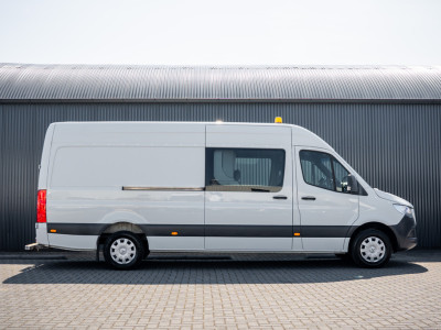Mercedes-Benz Sprinter 314 CDI L3H2 | DC | Dubbele Cabine | Mixto | Automaat | 1e Eigenaar | Mbux | Cruise | Climatronic 6