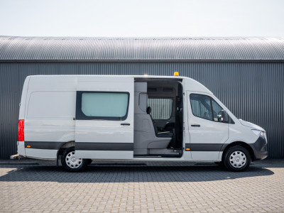 Mercedes-Benz Sprinter 314 CDI L3H2 | DC | Dubbele Cabine | Mixto | Automaat | 1e Eigenaar | Mbux | Cruise | Climatronic 7