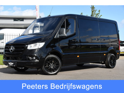 Mercedes-Benz Sprinter 315 1.9 CDI L2H1 FWD Black Edition DEMO! Cruise, Carplay, multimedia, Automaat, 150pk, 3 Zits, Uniek!