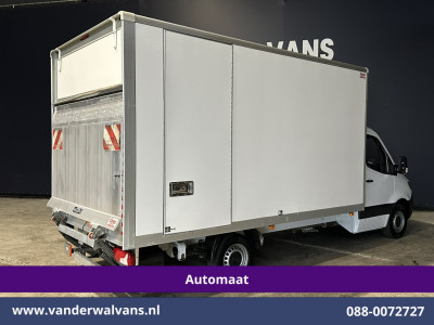 Mercedes-Benz Sprinter 315 CDI 150pk 9G-Tronic Automaat Bakwagen 21m3 KUUB Laadklep Zijdeur Euro6 Airco | Lat om Lat betimmering Leder, Bijrijdersbank foto 10
