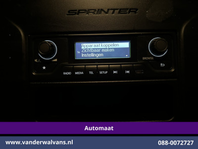 Mercedes-Benz Sprinter 315 CDI 150pk 9G-Tronic Automaat Bakwagen 21m3 KUUB Laadklep Zijdeur Euro6 Airco | Lat om Lat betimmering Leder, Bijrijdersbank foto 16