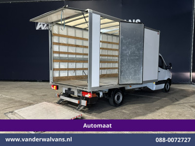 Mercedes-Benz Sprinter 315 CDI 150pk 9G-Tronic Automaat Bakwagen 21m3 KUUB Laadklep Zijdeur Euro6 Airco | Lat om Lat betimmering Leder, Bijrijdersbank foto 2