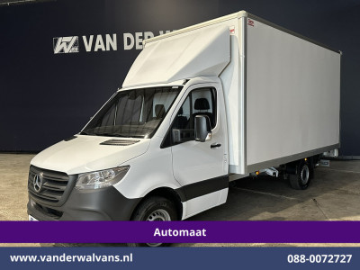 Mercedes-Benz Sprinter 315 CDI 150pk 9G-Tronic Automaat Bakwagen 21m3 KUUB Laadklep Zijdeur Euro6 Airco | Lat om Lat betimmering Leder, Bijrijdersbank foto 7