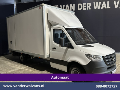 Mercedes-Benz Sprinter 315 CDI 150pk 9G-Tronic Automaat Bakwagen 21m3 KUUB Laadklep Zijdeur Euro6 Airco | Lat om Lat betimmering Leder, Bijrijdersbank foto 8