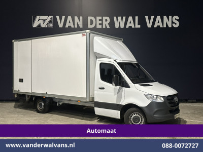 Mercedes-Benz Sprinter 315 CDI 150pk 9G-Tronic Automaat Bakwagen 22m3 KUUB Laadklep Zijdeur Euro6 Airco | LAT om LAT | Leder Bijrijdersbank