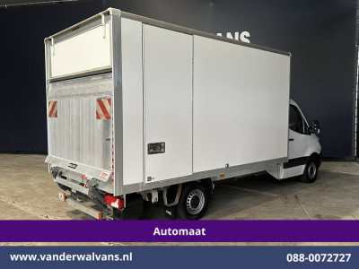 Mercedes-Benz Sprinter 315 CDI 150pk 9G-Tronic Automaat Bakwagen 22m3 KUUB Laadklep Zijdeur Euro6 Airco | LAT om LAT | Leder Bijrijdersbank foto 10