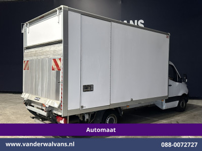 Mercedes-Benz Sprinter 315 CDI 150pk 9G-Tronic Automaat Bakwagen 22m3 KUUB Laadklep Zijdeur Euro6 Airco | LAT om LAT | Leder Bijrijdersbank foto 10