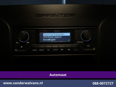 Mercedes-Benz Sprinter 315 CDI 150pk 9G-Tronic Automaat Bakwagen 22m3 KUUB Laadklep Zijdeur Euro6 Airco | LAT om LAT | Leder Bijrijdersbank foto 14